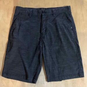 Quiksilver Mens Regular Fit Hybrid Shorts Charcoal Grey Heathered Size 30 Surf